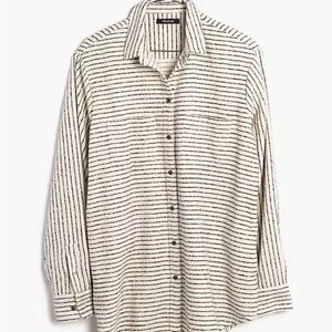 Madewell Oversized Ex Boyfriend shirt